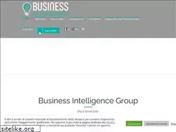 Sites similar to businessintelligencegroup.it