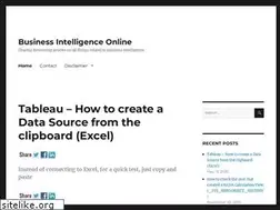 Sites similar to businessintelligenceonline.com