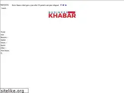 Sites similar to businesskhabar.com