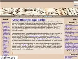 Sites similar to businesslawbasics.com