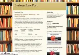 Sites similar to businesslawpost.com