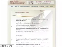 Sites similar to businesslawserbia.com