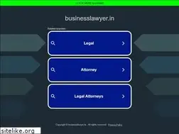Sites similar to businesslawyer.in