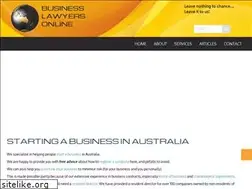 Sites similar to businesslawyersonline.com.au