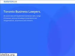 Sites similar to businesslawyertoronto.com