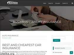 Sites similar to businessliabilityinsurance.org