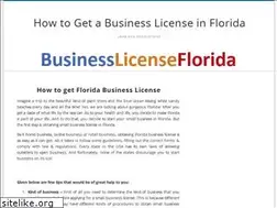 Sites similar to businesslicenseflorida.org