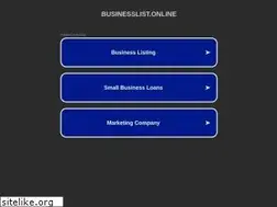 Sites similar to businesslist.online