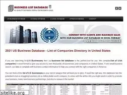 Sites similar to businesslistdatabase.com