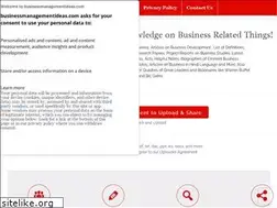 Sites similar to businessmanagementideas.com