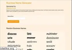 Sites similar to businessnamegenerators.com