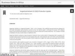 Sites similar to businessnewsinafrica.blogspot.com