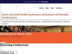 Sites similar to businessofsoftware.org