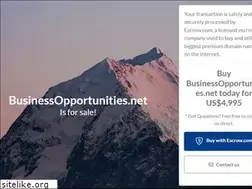 Sites similar to businessopportunities.net