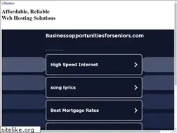 Sites similar to businessopportunitiesforseniors.com