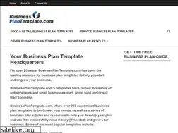 Sites similar to businessplantemplate.com