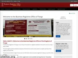 Sites similar to businessregistries.gov.to