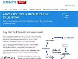 Sites similar to businesssold.com.au