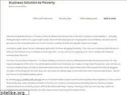 Sites similar to businesssolutiontopoverty.com