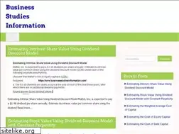 Sites similar to businessstudiesinformation.com