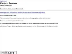 Sites similar to businesstaxrecovery.com
