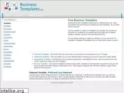 Sites similar to businesstemplates.biz