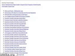 Sites similar to businesstravellogue.com