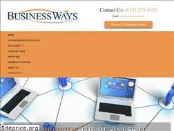 Sites similar to businessways.com