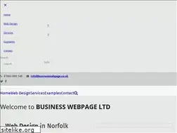 Sites similar to businesswebpage.co.uk