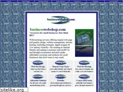 Sites similar to businesswebshop.com