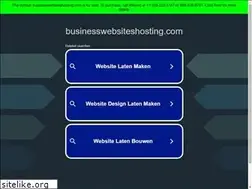 Sites similar to businesswebsiteshosting.com