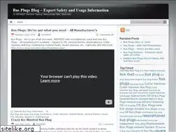 Sites similar to busplugsblog.com