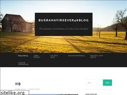 Sites similar to busrahayirsever46blog.wordpress.com