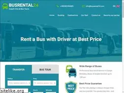 Sites similar to busrental24.com
