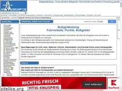 Sites similar to bussgeldkatalog.kfz-auskunft.de