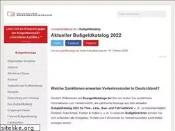 Sites similar to bussgeldkatalog.ws