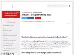 Sites similar to bussgeldkataloge.de
