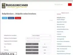 Sites similar to bussgeldrechner.com