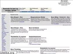 Sites similar to bussrute.com