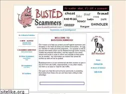 Sites similar to bustedscammers.com