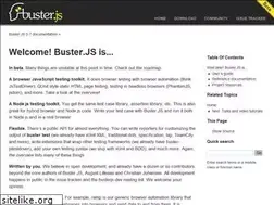 Sites similar to busterjs.readthedocs.io