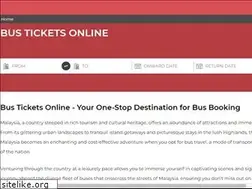 Sites similar to busticketsonline.com
