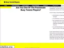 Sites similar to busy-tennis-players.com