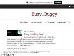Sites similar to busybuggy.wordpress.com