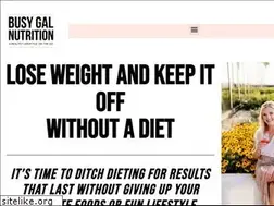 Sites similar to busygalnutrition.com
