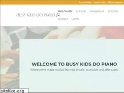 Sites similar to busykidsdopiano.com