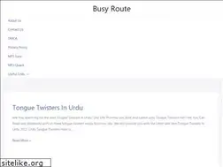 Sites similar to busyroute.com