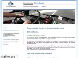 Sites similar to buszrendeles.eu