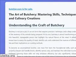 Sites similar to butcher.com