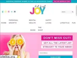 Sites similar to butfirstjoy.com